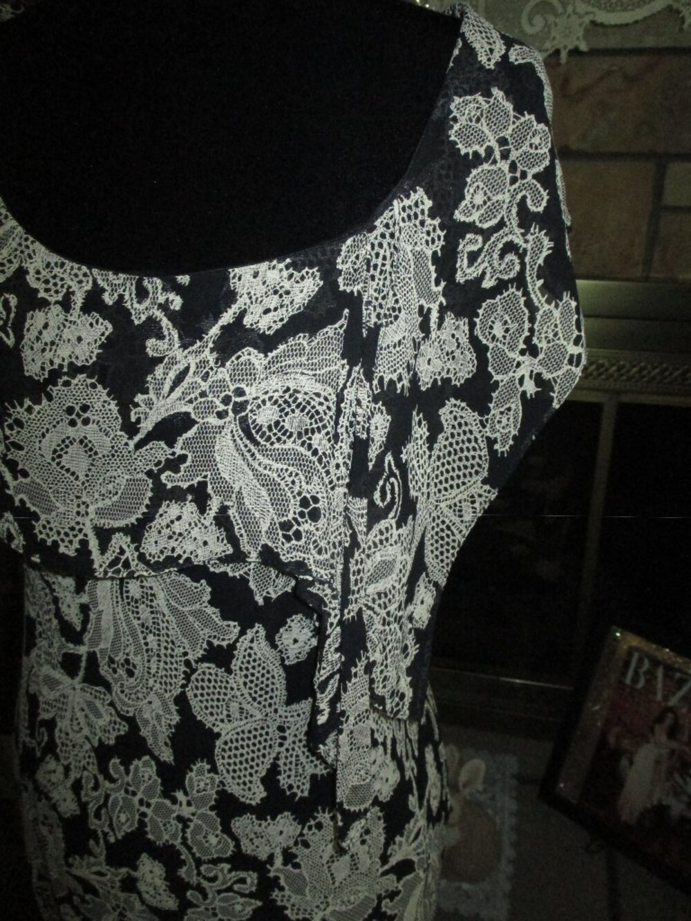 Lace Look Dress - Picture 7 of 10
